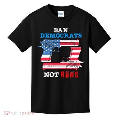Ban Idiots Not Guns 2nd Amendment Constitution Rights Kids T-Shirt