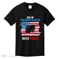 Ban Idiots Not Guns 2nd Amendment Constitution Rights Kids T-Shirt thumb 0