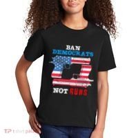 Ban Idiots Not Guns 2nd Amendment Constitution Rights Kids T-Shirt thumb 2