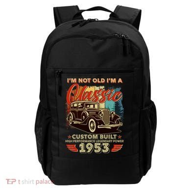 Birthday I'm Not Old I'm 1953 A Classic Custom Built Backpack