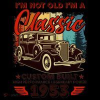 Birthday I'm Not Old I'm 1953 A Classic Custom Built Coffee Mug thumb 5