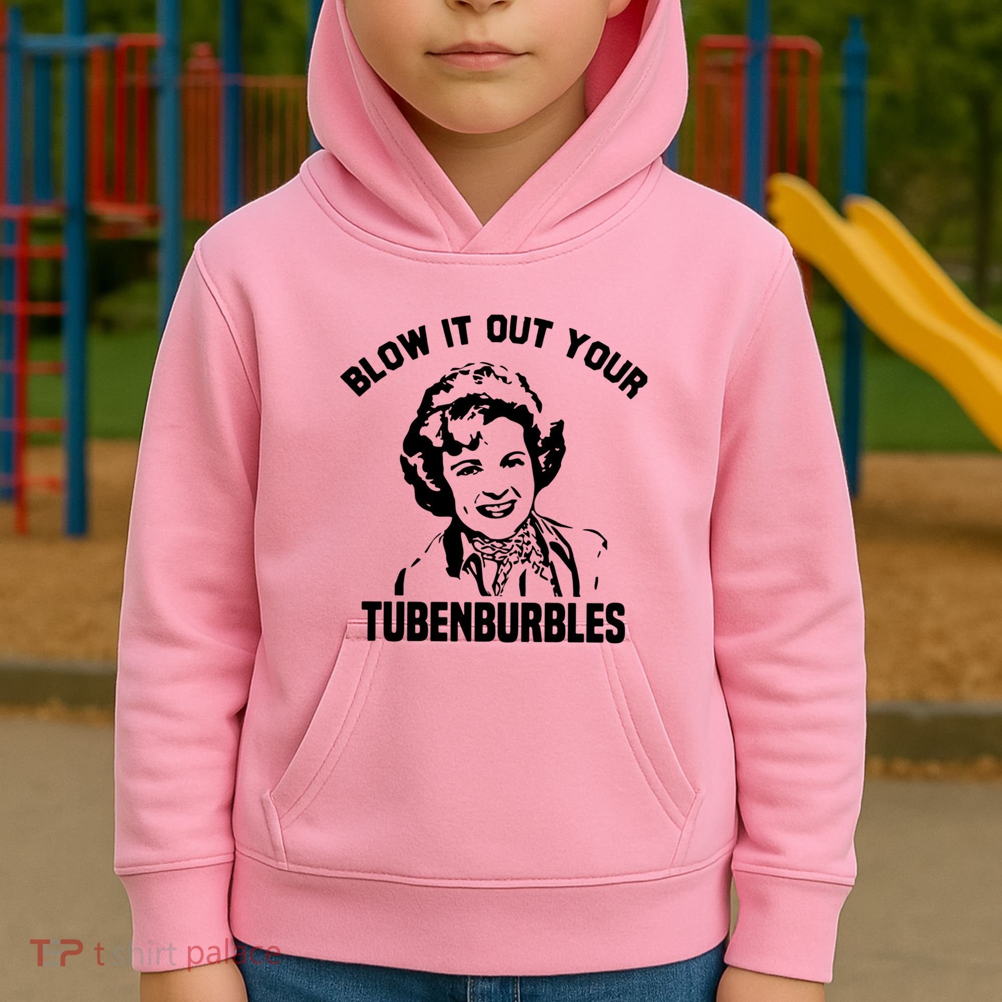 Blow It Out Your Tubenburbles Kids Hoodie