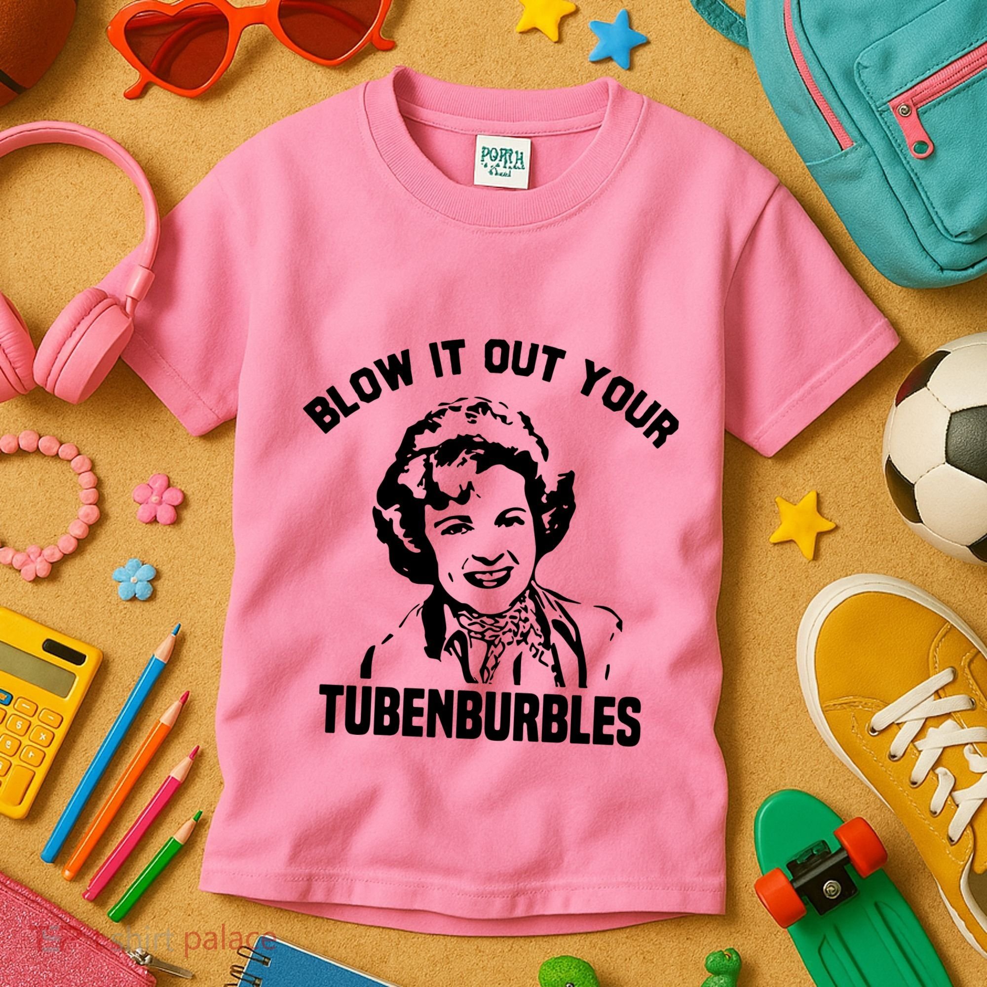 Blow It Out Your Tubenburbles Kids T-Shirt