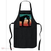 Blame It On My Wild Heart Horse Retro Apron thumb 0