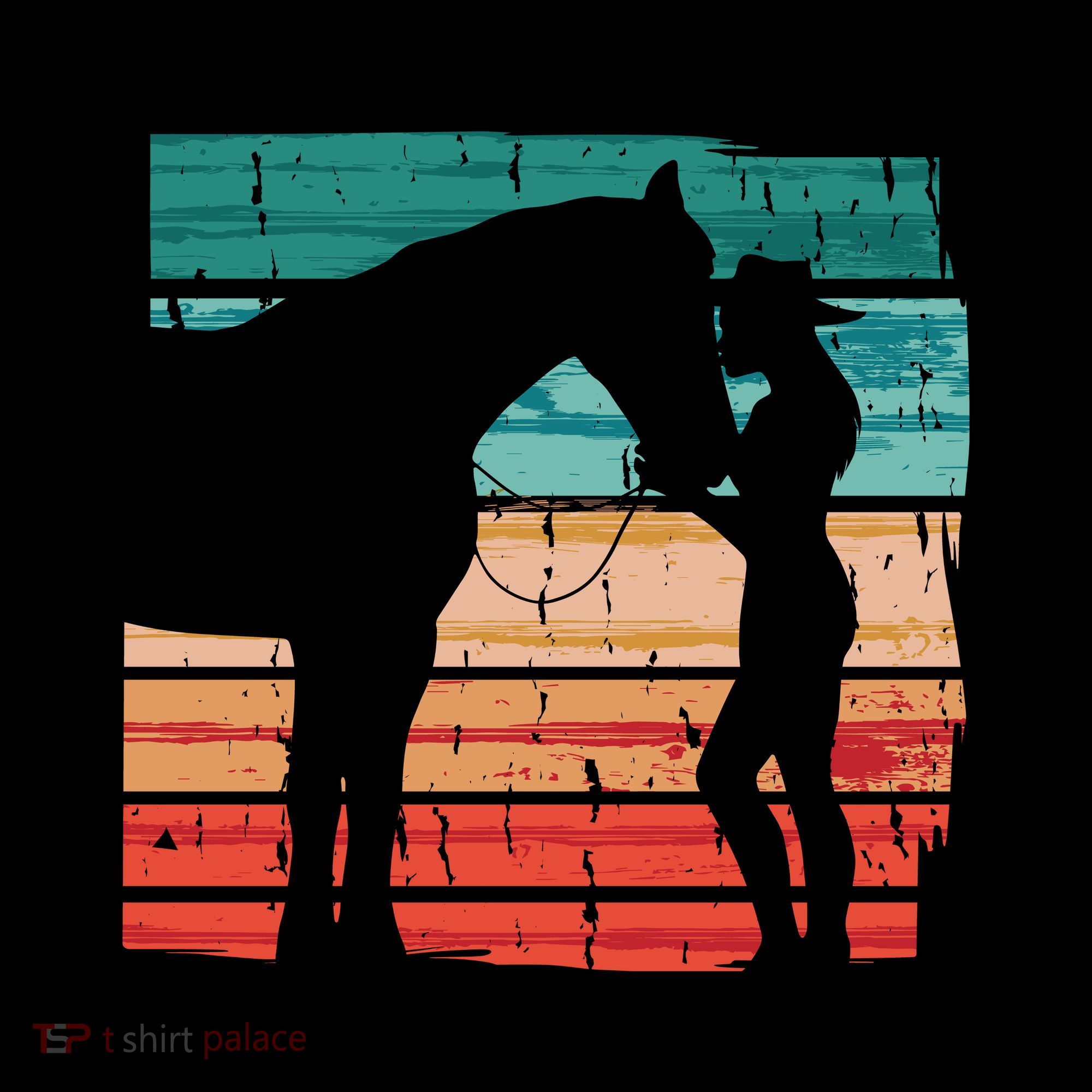 Blame It On My Wild Heart Horse Retro Coffee Mug