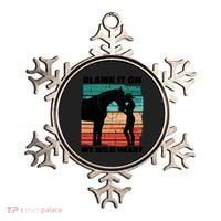 Blame It On My Wild Heart Horse Retro Ornament thumb 0