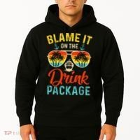 Blame It On The Drink Package Cruise Cruising Matching Hoodie thumb 2