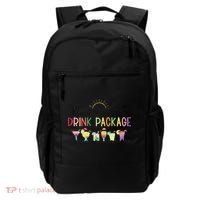 Blame It On The Drink Package Cruise Vacation Backpack thumb 0
