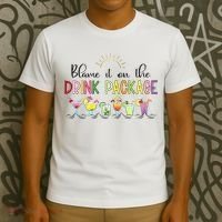 Blame It On The Drink Package Cruise Vacation T-Shirt thumb 3