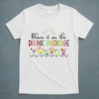 Blame It On The Drink Package Cruise Vacation T-Shirt thumb 5