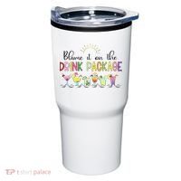 Blame It On The Drink Package Cruise Vacation Tumbler thumb 0