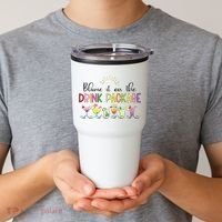 Blame It On The Drink Package Cruise Vacation Tumbler thumb 2