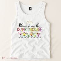 Blame It On The Drink Package Cruise Vacation Tank Top thumb 2