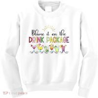 Blame It On The Drink Package Cruise Vacation Kids Sweatshirt thumb 0
