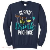 Blame It On The Drink Package Cruising Lover Cruiser Cruise Sweatshirt thumb 0