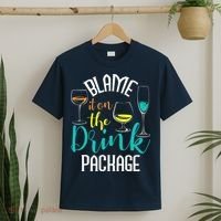Blame It On The Drink Package Cruising Lover Cruiser Cruise T-Shirt thumb 2
