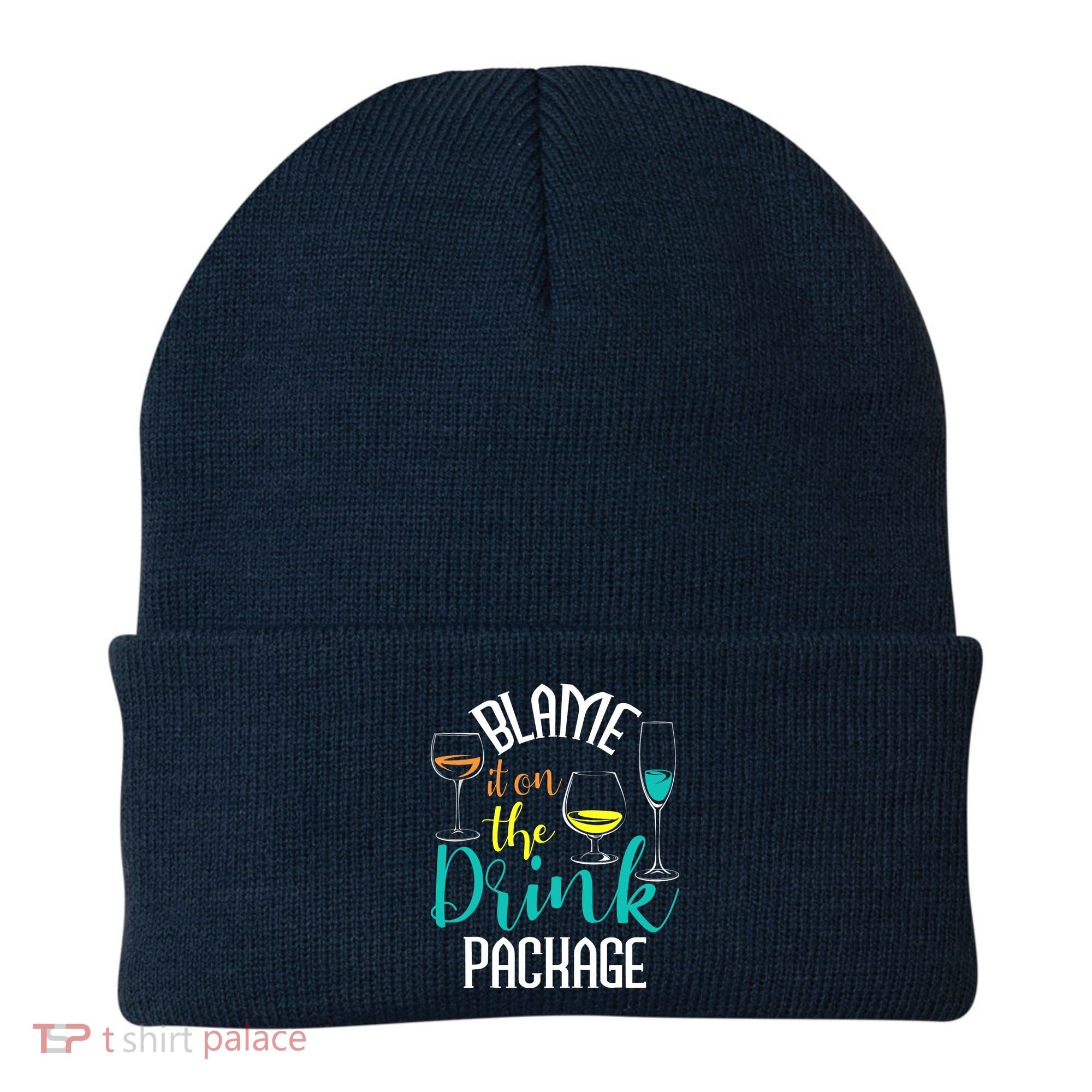 Blame It On The Drink Package Cruising Lover Cruiser Cruise Beanie