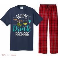 Blame It On The Drink Package Cruising Lover Cruiser Cruise Pajama Set thumb 0