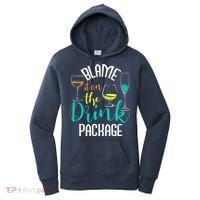 Blame It On The Drink Package Cruising Lover Cruiser Cruise Women's Hoodie thumb 0