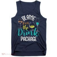 Blame It On The Drink Package Cruising Lover Cruiser Cruise Tank Top thumb 0