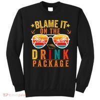 Blame it on The Cruise Package Cruise Cruising Matching Sweatshirt thumb 0