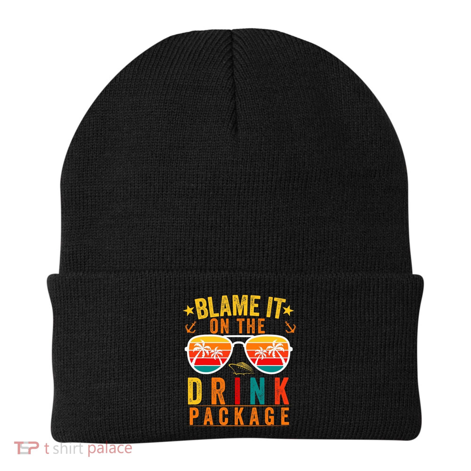 Blame it on The Cruise Package Cruise Cruising Matching Beanie