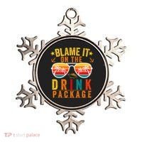 Blame it on The Cruise Package Cruise Cruising Matching Ornament thumb 0