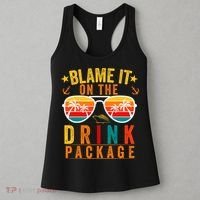 Blame it on The Cruise Package Cruise Cruising Matching Women's Tank Top thumb 3
