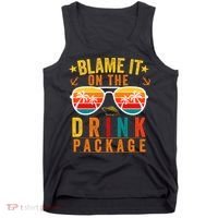 Blame it on The Cruise Package Cruise Cruising Matching Tank Top thumb 0
