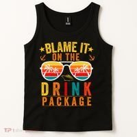 Blame it on The Cruise Package Cruise Cruising Matching Tank Top thumb 2