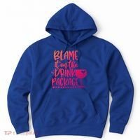Blame It On The Package Cruise Alcohol Wine Lover Gift Hoodie thumb 0
