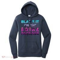 Blame It On The Drink Package Cruise Cruising Matching Funny Women's Hoodie thumb 0