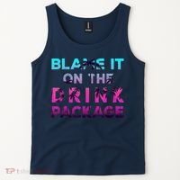 Blame It On The Drink Package Cruise Cruising Matching Funny Tank Top thumb 2