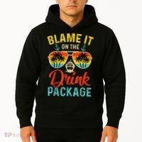Blame It On The Drink Package Cruise Cruising Matching Hoodie thumb 2