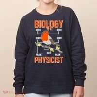 Biology To A Physicist Bird Biagram  Women's Sweatshirt thumb 0
