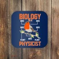 Biology To A Physicist Bird Biagram  Coaster thumb 0