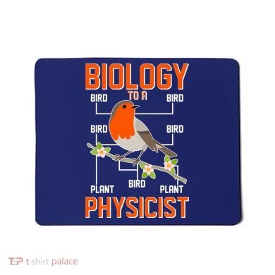Biology To A Physicist Bird Biagram  Mousepad