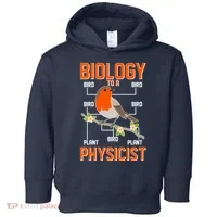Biology To A Physicist Bird Biagram  Toddler Hoodie thumb 0