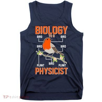 Biology To A Physicist Bird Biagram  Tank Top