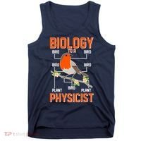 Biology To A Physicist Bird Biagram  Tank Top thumb 0