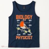 Biology To A Physicist Bird Biagram  Tank Top thumb 2
