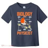 Biology To A Physicist Bird Biagram  Toddler T-Shirt thumb 0