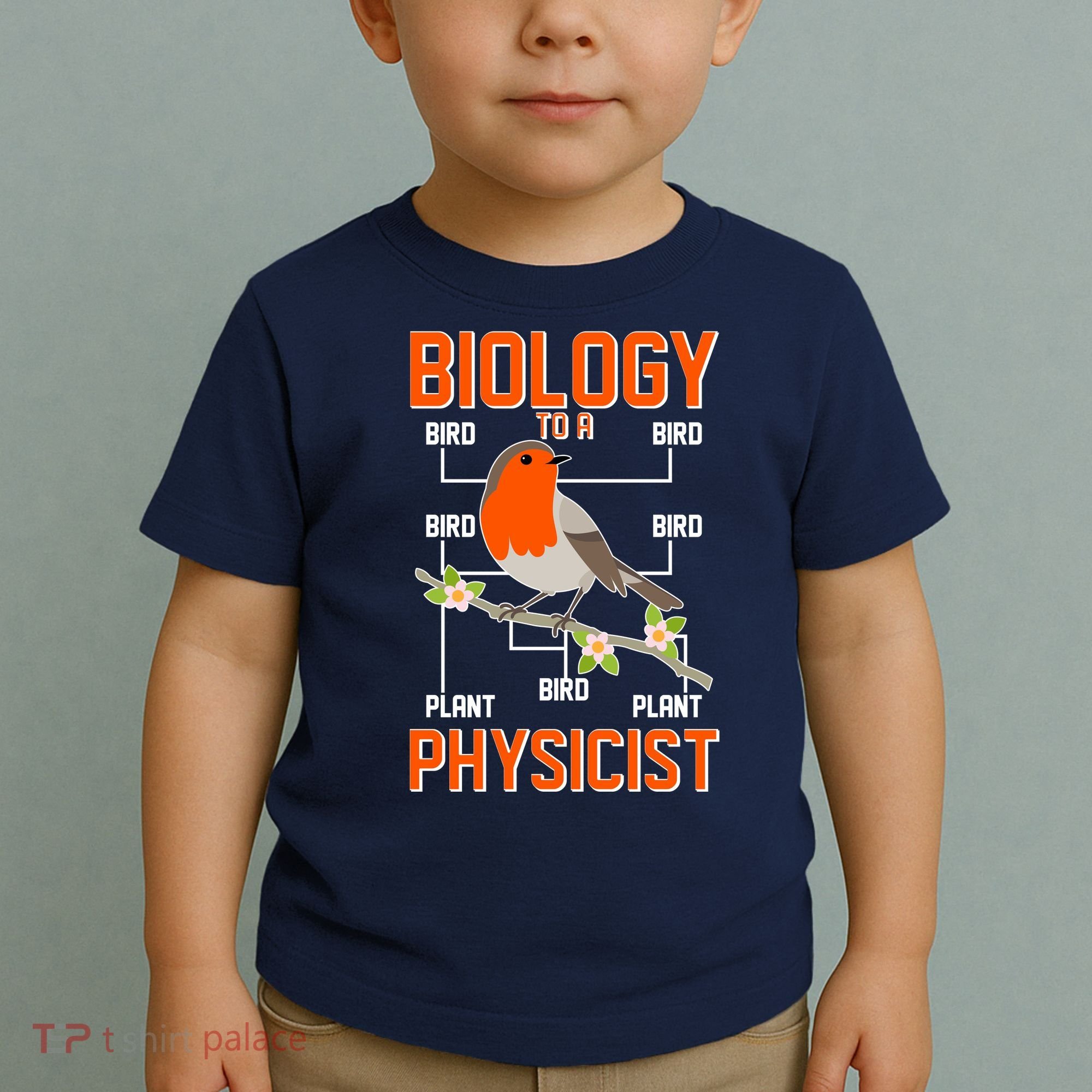 Biology To A Physicist Bird Biagram  Toddler T-Shirt