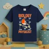 Biology To A Physicist Bird Biagram  Toddler T-Shirt thumb 3