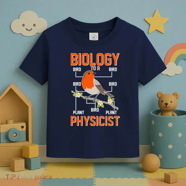 Biology To A Physicist Bird Biagram  Toddler T-Shirt