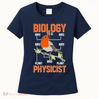 Biology To A Physicist Bird Biagram  Women's T-Shirt thumb 0