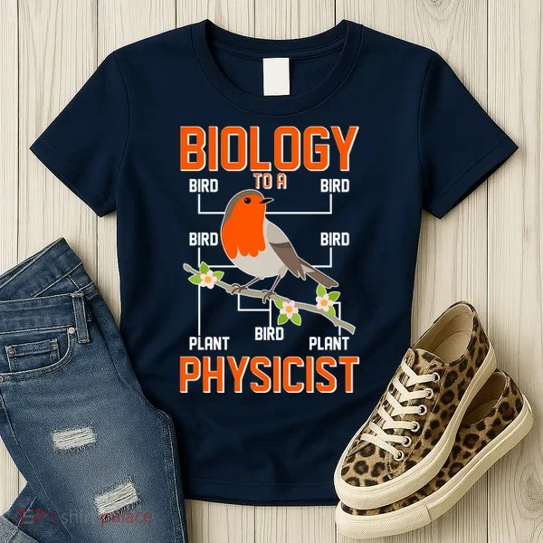 Biology To A Physicist Bird Biagram  Women's T-Shirt