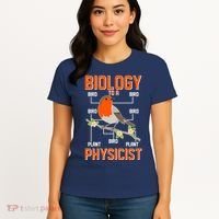 Biology To A Physicist Bird Biagram  Women's T-Shirt thumb 4