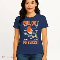 Biology To A Physicist Bird Biagram  Women's T-Shirt thumb 4