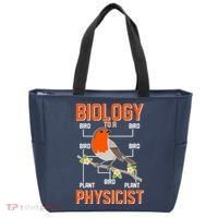 Biology To A Physicist Bird Biagram  Tote Bag thumb 0